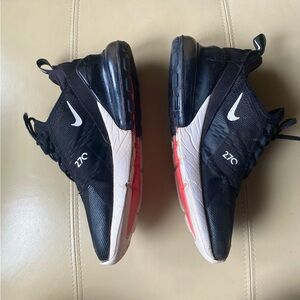 Nike Air Max 270 Black White Men’s or Big Kid Size 7 Shoes‎ Sneakers 943345-001